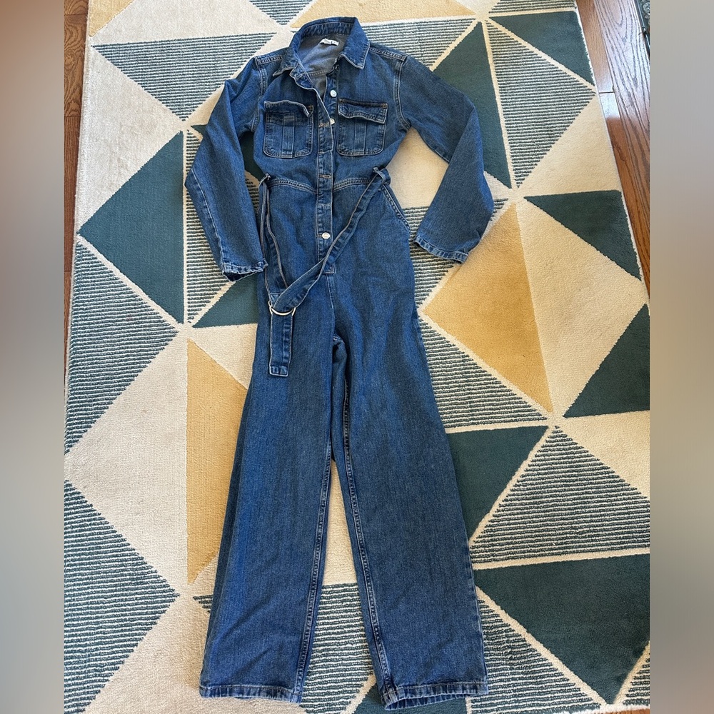 SOLD -  TOPSHOP Denim Jumpsuit